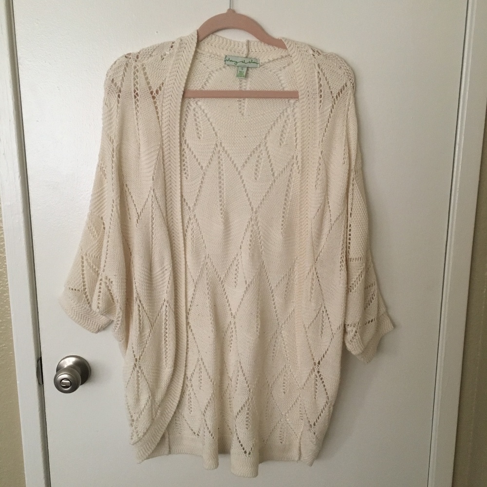 Urban Outfitters Cream Cardigan